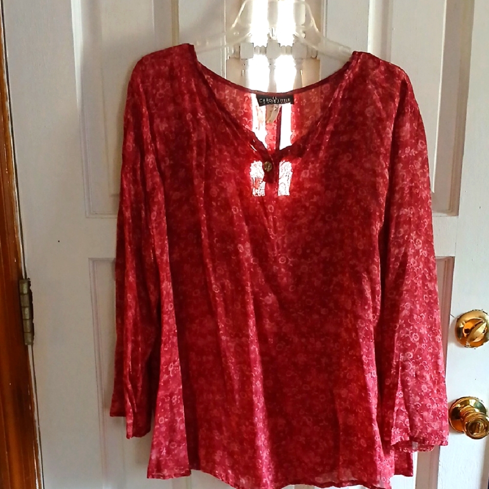 Carole Little P Size 8 Women's Top